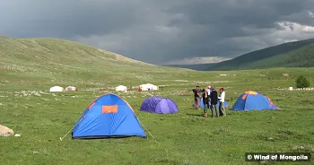 Steppes et montagnes de Mongolie