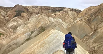 Trek dans la réserve de Fjallabak, Sud Islande