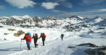 Vers le col de Madamète