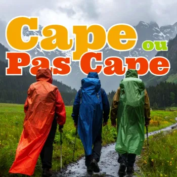 Quand la pluie devient diluvienne, la cape change la donne