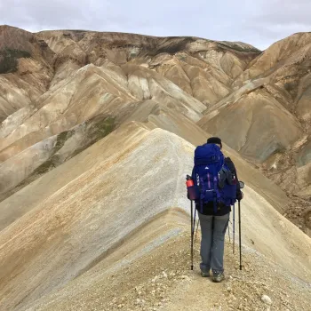 Trek dans la réserve de Fjallabak, Sud Islande