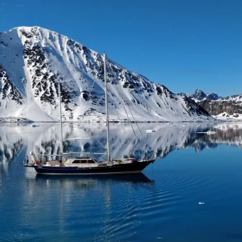 Exploration du Spitzberg en randonnée-voile