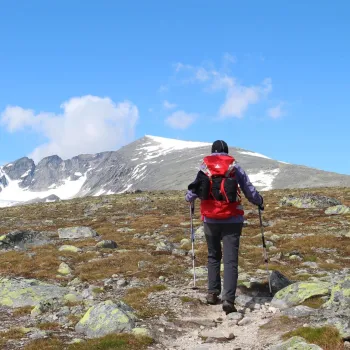 A pied à travers la Norvège