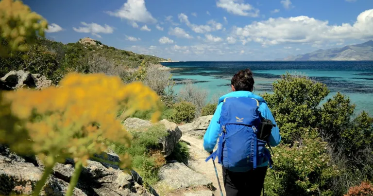 Randonnée dans la baie de St Florent en Corse