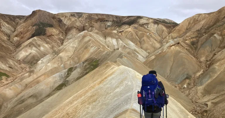 Trek dans la réserve de Fjallabak, Sud Islande