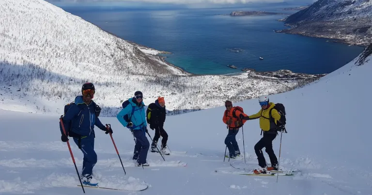 Ski de randonnée à Senja - Norvège