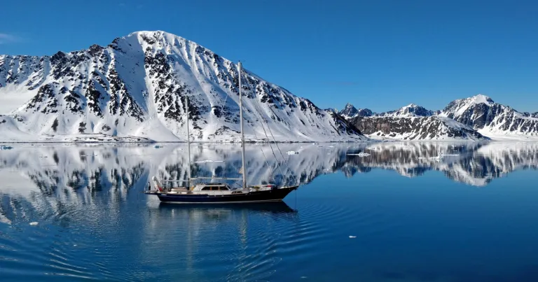 Exploration du Spitzberg en randonnée-voile