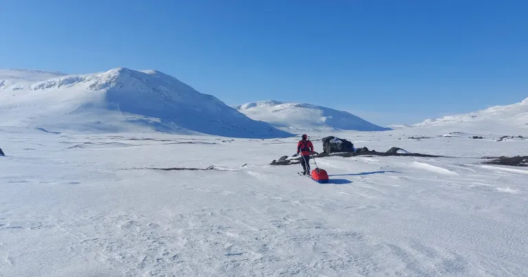 Raid nordique en Laponie suédoise