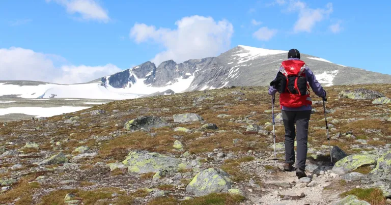 A pied à travers la Norvège