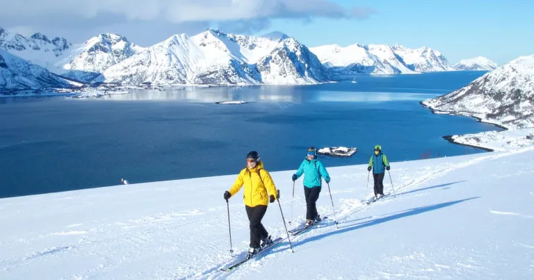 Ski de randonnée à Senja - Norvège