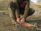Au Lac des Saumons, la pêche est vraiment miraculeuse.
