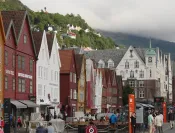 Port de Bergen en Norvège