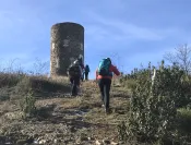 Ascension de la Torra de Goa, une tour de gué en Conflent