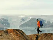Calotte du Groenland : plus grande masse de glace de l'hémisphère Nord