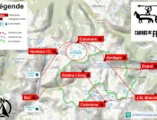 Notre itinéraire dans le Parc National des Encantats