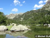 Lac dans la montée vers le refuge d'Amitges