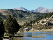 Estany de la Pradella avec le Carlit en fond