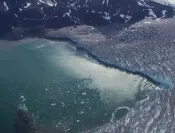 Nous approchons des fronts glaciaires très spectaculaires.