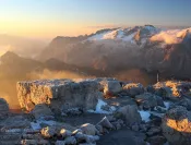 Lever de soleil sur la Marmolada