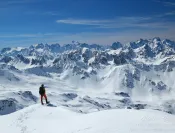 Vue sur les Écrins