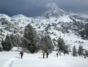 Après une chute de neige