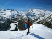 Sur les crêtes